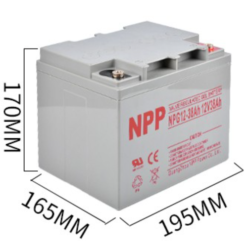 耐普 蓄电池 NPG12-38(12V38AH)